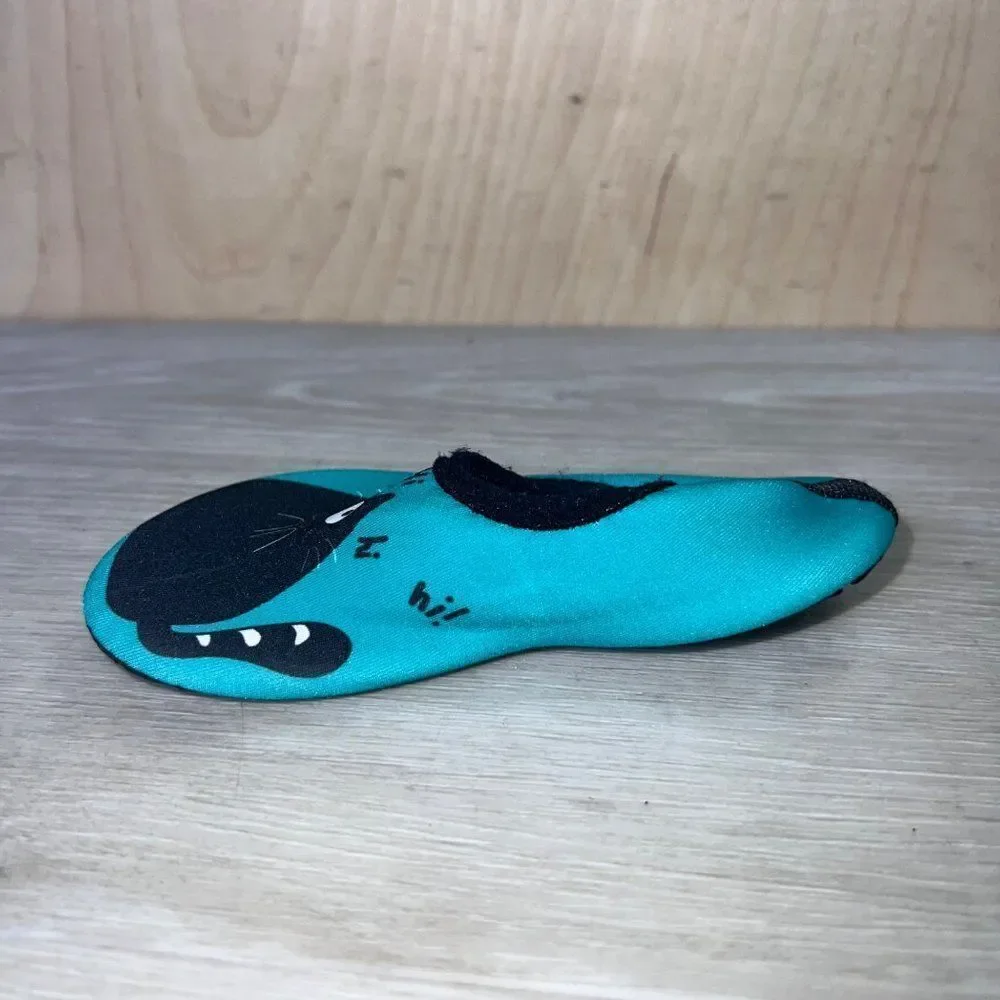 Hi Kitty Water Sports Shoes Aqua/Black Toddler 7-7.5‎